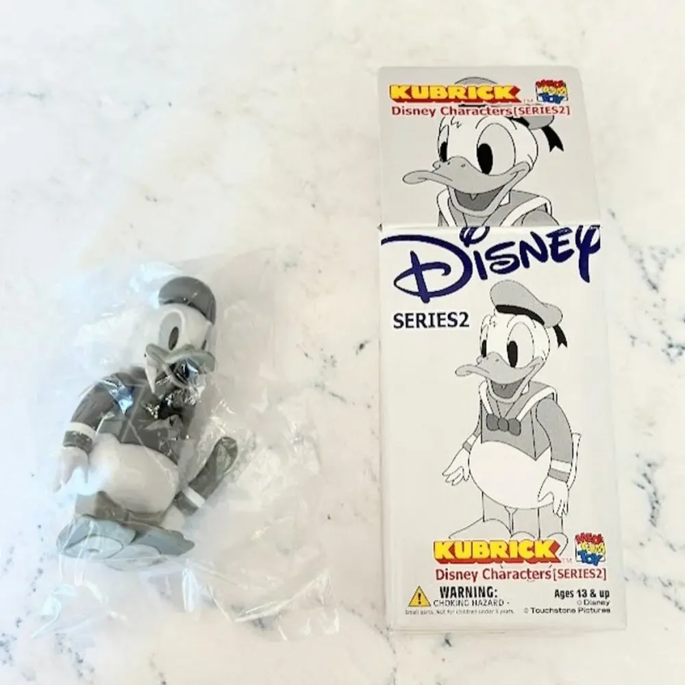 Disney Character Series 2 Black and White Donald Duck Kubrick Vintage Rare BG32